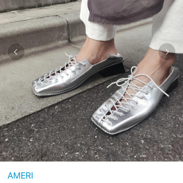 Ameri VINTAGE(アメリヴィンテージ)のAMERI  LACE UP LOAFER レディースの靴/シューズ(ローファー/革靴)の商品写真