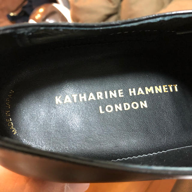 KATHARINE HAMNETT(キャサリンハムネット)の極美品 キャサリンハムネット Uチップ 25.5 ビジネス レザー 革靴 メンズの靴/シューズ(ドレス/ビジネス)の商品写真