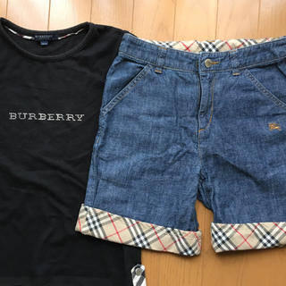 バーバリー(BURBERRY)のバーバリー 140 Tシャツ&ショートパンツ(Tシャツ/カットソー)