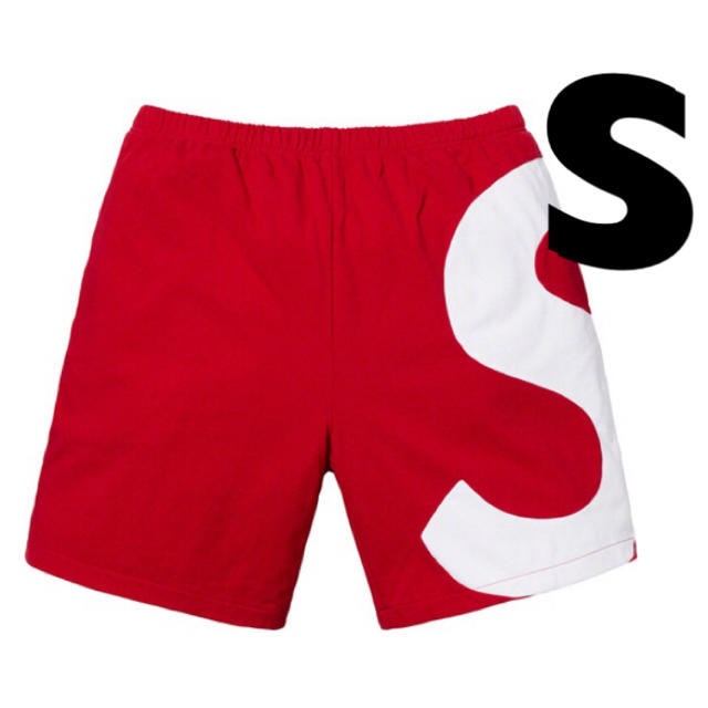 supreme S Logo Short ショーツ Red レッド Sサイズ