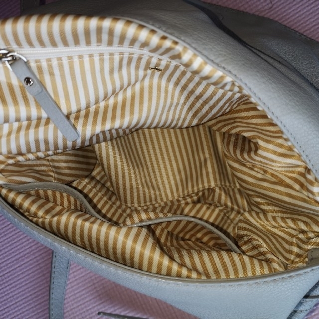 kate spade new york(ケイトスペードニューヨーク)のバッグ　薄グレー　ケイト・スペード(chin様専用) レディースのバッグ(ハンドバッグ)の商品写真
