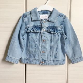 エイチアンドエム(H&M)の新品♡H&M 85 フリル Gジャン デニムジャケット(ジャケット/コート)