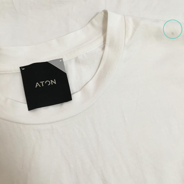 ATON オーバーサイズプレーンTシャツ