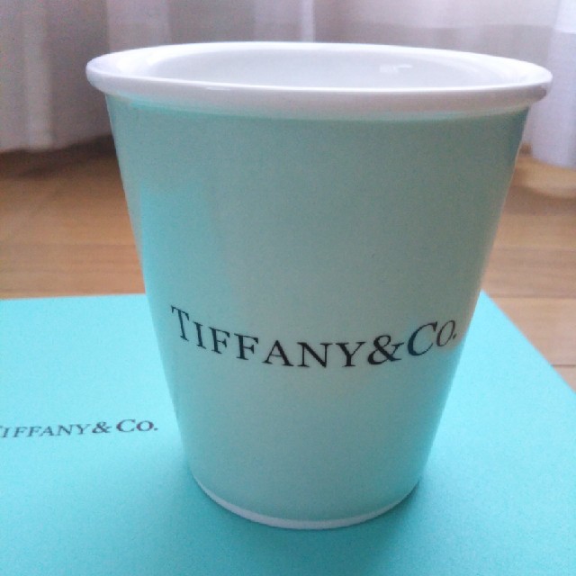 TIFFANY紙コップ風マグッカップ - グラス/カップ
