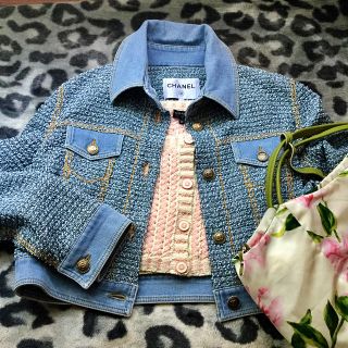 希少 黒入荷! シャネル デニムジャケット - fonotecanacional.gob.mx