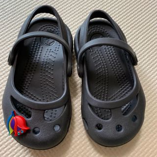 クロックス(crocs)のクロックス サンダル サイズC-５(サンダル)