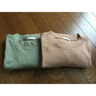 ジーユー(GU)のはな様専用 グリーン GU(Tシャツ(半袖/袖なし))