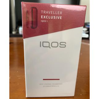 アイコス(IQOS)の☆新品未開封☆ iQOS3 免税店限定ラディアンレッド(タバコグッズ)