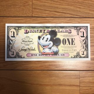 ディズニー(Disney)の【Oちゃん様】ディズニードル ミッキーマウス 1$(貨幣)