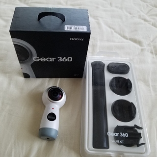 サムスン(SAMSUNG)の週末限定値下げ!! Gear360 全天球カメラ ValueKit付き 美品(その他)