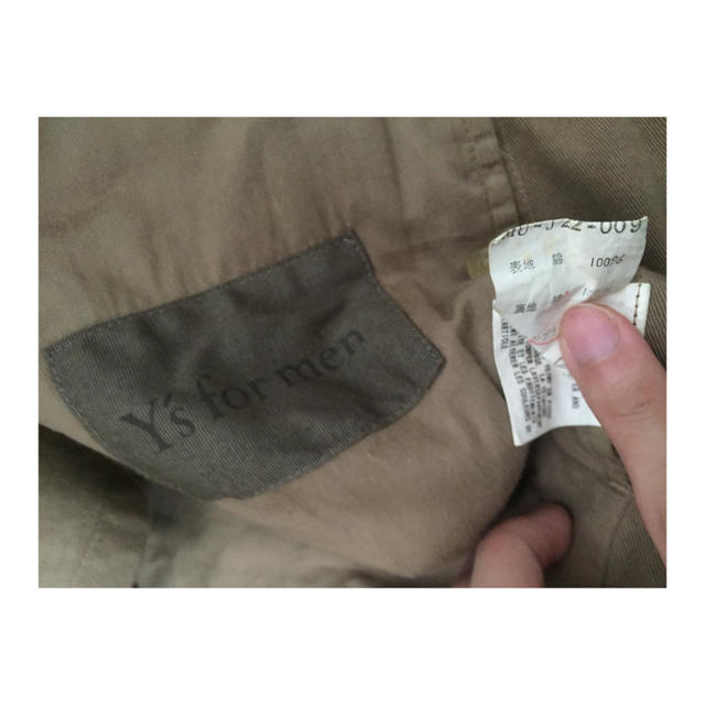 Yohji Yamamoto(ヨウジヤマモト)のヨウジヤマモト コットンギャバスタンドカラーミリタリージャケット メンズのジャケット/アウター(ミリタリージャケット)の商品写真
