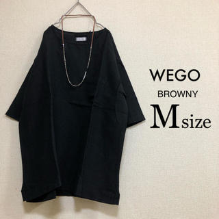 ウィゴー(WEGO)のMサイズ WEGO ⭐️新品⭐️ リネンミックス プルオーバー シャツ 黒(シャツ)