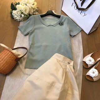 フォクシー(FOXEY)のFOXEY "Hydrangea"DM掲載クリーニング済2018年46440円(ニット/セーター)