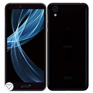 シャープ(SHARP)のSHARP AQUOS sense2 SH-M08 ブラック(スマートフォン本体)