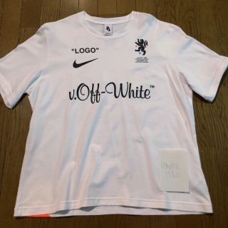 オフホワイト(OFF-WHITE)の NIKE OFF-WHITE TEE SIZE-M NIKELAB(Tシャツ/カットソー(半袖/袖なし))