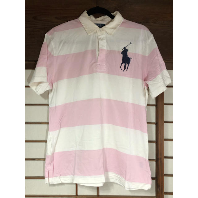 POLO RALPH LAUREN(ポロラルフローレン)の《最終値下げ》ラルフローレン ボーダーポロシャツ メンズのトップス(ポロシャツ)の商品写真