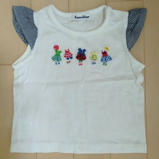 ファミリア(familiar)のfamiliar　Tシャツ80cm(Ｔシャツ)