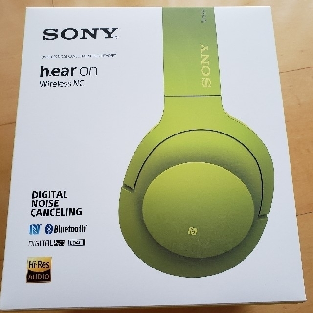 SONY(ソニー)のSONY h.ear on Wireless NC MDR-100ABN スマホ/家電/カメラのオーディオ機器(ヘッドフォン/イヤフォン)の商品写真