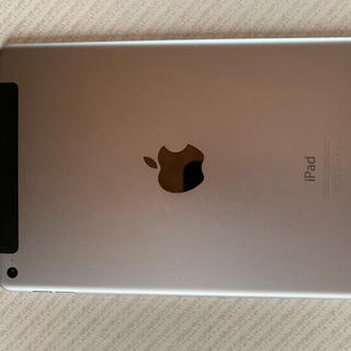 アップル(Apple)のiPadmini4本体のみ中古品美品au16GBワケあり(タブレット)