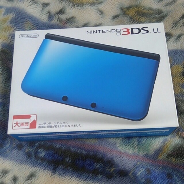 任天堂3Ds LLブルーブラック動作品