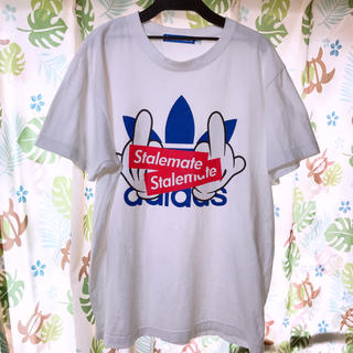 ギミファイブ(GIMME5)のStalemate×adidas コラボ Tシャツ(Tシャツ/カットソー(半袖/袖なし))