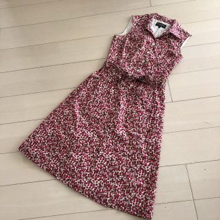 ブルックスブラザース(Brooks Brothers)のブルックスブラザーズ ワンピース リバティ 花柄(ひざ丈ワンピース)