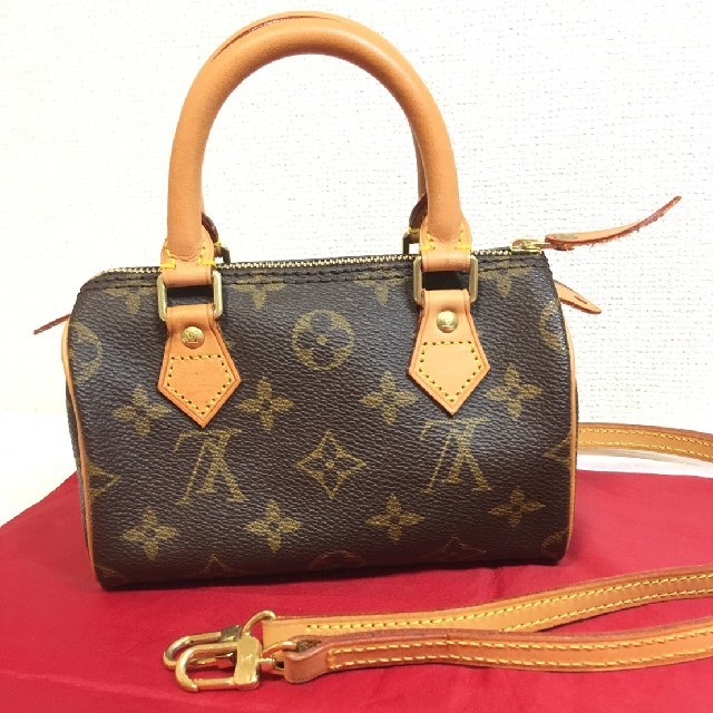 美品 LOUIS VUITTON ルイヴィトン ミニスピーディ ハンドバッグ