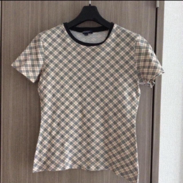 BURBERRY(バーバリー)の週末限定価格　バーバリーロンドン  コットンシャツ レディースのトップス(Tシャツ(半袖/袖なし))の商品写真