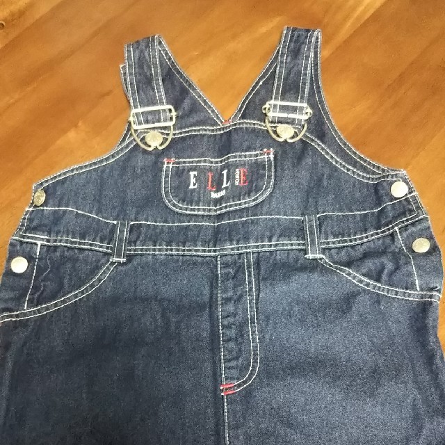 ELLE(エル)のELLE オーバーオール90 キッズ/ベビー/マタニティのキッズ服男の子用(90cm~)(パンツ/スパッツ)の商品写真