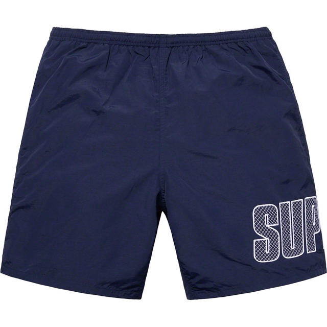 supreme 水着 ネイビー 紺 Logo Water Short 送料込NavySIZE