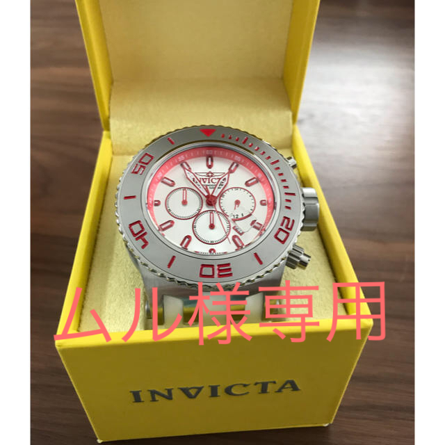 INVICTA(インビクタ)のINVICTA サブアクア ホワイトレッド メンズの時計(腕時計(アナログ))の商品写真