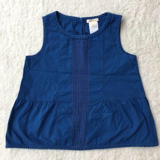 美品 J crew キッズ ブラウス チュニック ノースリーブ
