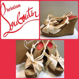 ルブタン(Christian Louboutin) ウェッジサンダル サンダル(レディース ...