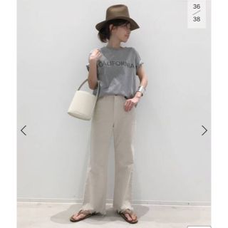 アパルトモンドゥーズィエムクラス(L'Appartement DEUXIEME CLASSE)の☆ UPPER HIGHTS CORDUROY DENIM  25(カジュアルパンツ)