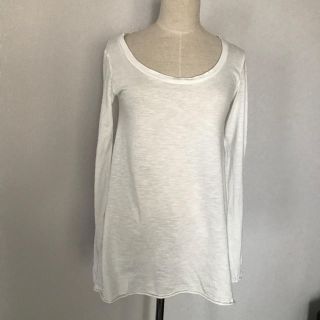 ザラ(ZARA)のZARA ロンT 白(Tシャツ(長袖/七分))