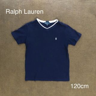 ラルフローレン(Ralph Lauren)の037  ラルフローレン Tシャツ 紺 120cm(Tシャツ/カットソー)