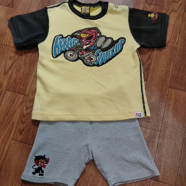 HYSTERIC MINI(ヒステリックミニ)の☆ヒステリックミニ☆セットアップ　90㎝ キッズ/ベビー/マタニティのキッズ服男の子用(90cm~)(その他)の商品写真