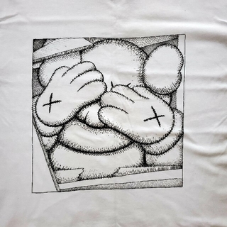 Kaws ユニクロTシャツ　白/黒