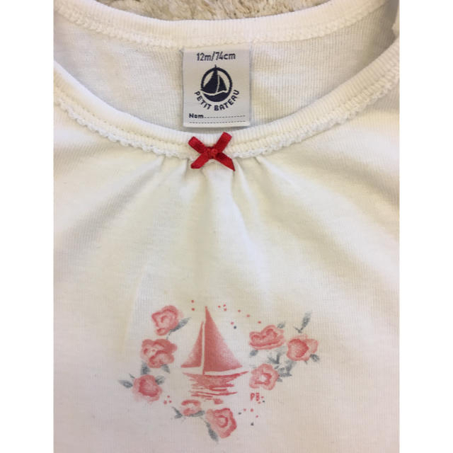 PETIT BATEAU(プチバトー)のプチバトー Ｔシャツ セット キッズ/ベビー/マタニティのベビー服(~85cm)(Ｔシャツ)の商品写真