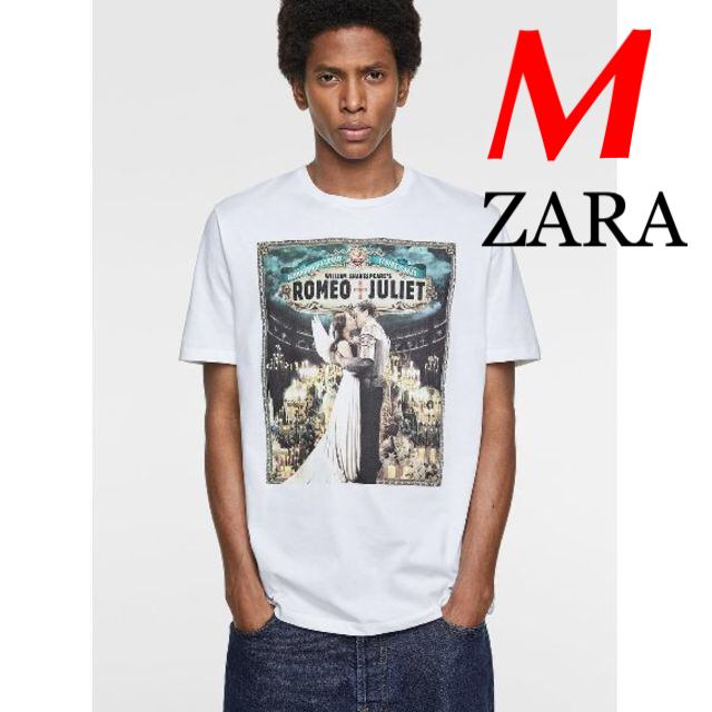 ZARA - 新品 完売品 ZARA M ロミオ & ジュリエット Tシャツ WTの通販