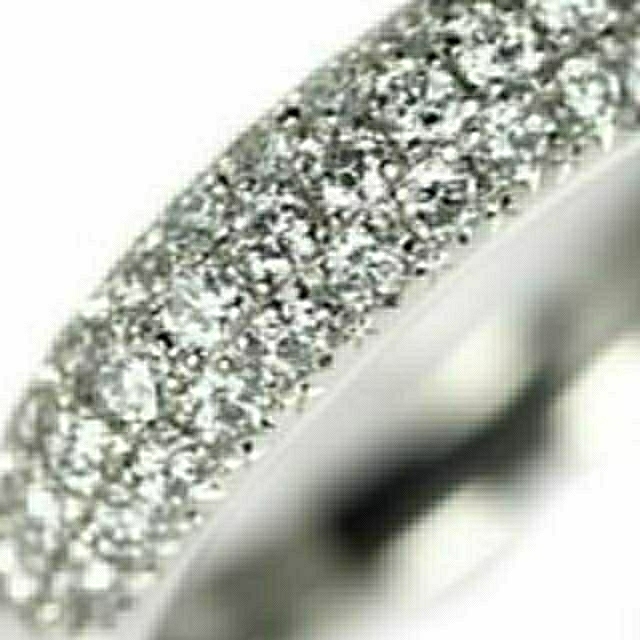 TASAKI(タサキ)のお値下 TASAKI 田崎真珠 高品質 ダイヤモンドパヴェリング プラチナ Pt レディースのアクセサリー(リング(指輪))の商品写真