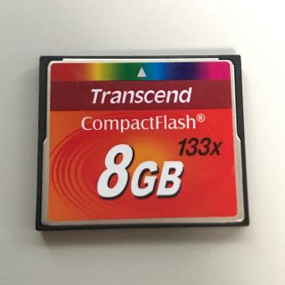 トランセンド(Transcend)のCFカード コンパクトフラッシュカード 8GB   NO4(その他)