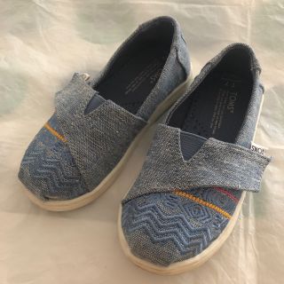 トムズ(TOMS)のTOMS キッズエスパドリーユ 14cmサイズ(スリッポン)