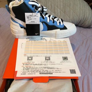 サカイ(sacai)のNIKE×SACAI Blazer MID 28.5 新品未使用(スニーカー)