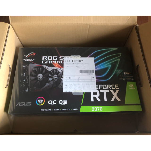 最安値挑戦! 専用です。ASUS RTX2070 新品未開封 PCパーツ - hesnor.com