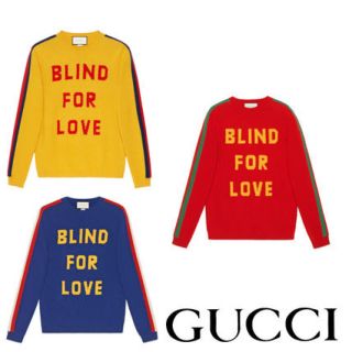 グッチ(Gucci)のGUCCI　グッチ"Blind for Love" ウルフ セーター(ニット/セーター)