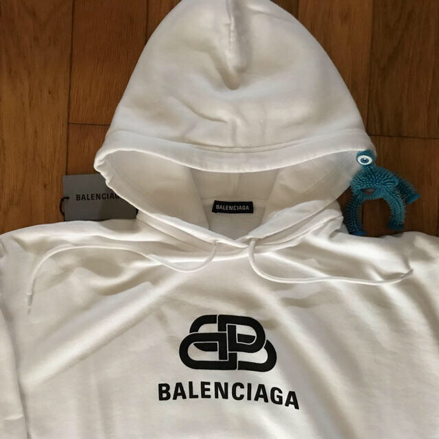 Balenciaga - 【新品】Balenciaga ニュー BB ロゴフーディ M