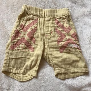 ジャンクストアー(JUNK STORE)の【used】SLAP SLIP ダブルガーゼ 刺繍柄 ハーフパンツ。(パンツ/スパッツ)