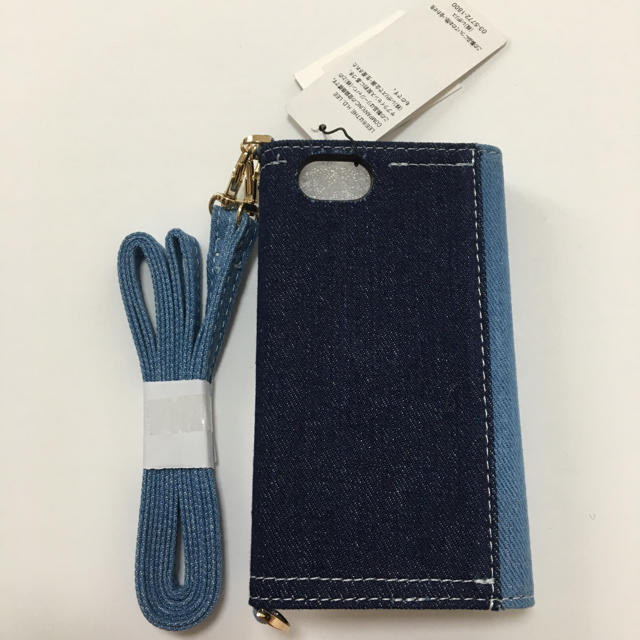 SMIR NASLI(サミールナスリ)のサミールナスリ Lee×SMIRNASLI iPhone6/7/8対応 ブルー スマホ/家電/カメラのスマホアクセサリー(iPhoneケース)の商品写真