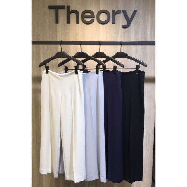 74cmもも幅Theory 18SS ワイドパンツ